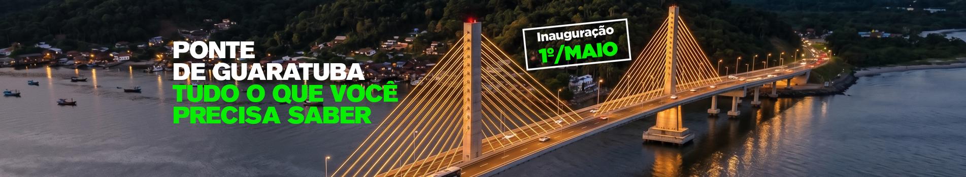 inauguração ponte