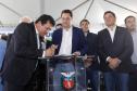 Governador lança edital de construção da Ponte de Guaratuba, que resolve gargalo histórico do Litoral. Ratinho Junior lançou nesta sexta-feira (1) o edital de contratação integrada dos projetos e da construção. Com 1.244 metros de extensão, a ponte terá uma seção estaiada de 320 metros, que vai permitir a navegação pela baía.