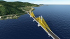 Ponte de Guaratuba Maquete 3d