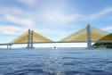Ponte de Guaratuba Maquete 3d