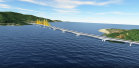 Ponte de Guaratuba Maquete 3d