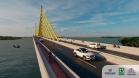 Maquete da Ponte de Guaratuba
