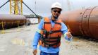 Natanael Santos Pacheco veio do Maranhão para atuar na construção da ponte. “É gratificante fazer parte de grandes projetos, e no caso da Ponte de Guaratuba, sabemos que os paranaenses já aguardam a obra há muito tempo”, destaca