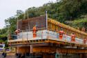 Dentro do cronograma, obras da Ponte de Guaratuba chegam a 22,6% de execução