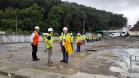 Obras da Ponte de Guaratuba são acompanhadas pelo vice-governador, lideranças de Engenharia, autoridades e entidade de integração do Paraná
