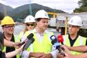 obras da Ponte de Guaratuba, no Litoral do Paraná, atingiram 35,3% de execução