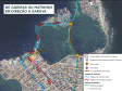 fluxo de veículos em Guaratuba com a interdição da Avenida Antônio dos Santos Miranda