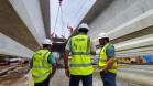 Obras da Ponte de Guaratuba chegam a 44,2% de execução com início de nova fase da estrutura estaiada