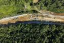 Obras da Ponte de Guaratuba chegam a 70% de execução com destaque para o progresso nos acessos