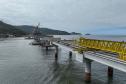 Obras da Ponte de Guaratuba chegam a 70% de execução com destaque para o progresso nos acessos