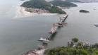 ponte de guaratuba chega a 80% de execução