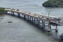 Ponte de Guaratuba chega a 85% de execução