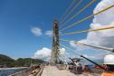 Ponte de Guaratuba atinge 91% de execução