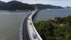 Começam as obras de pavimentação do tabuleiro da Ponte de Guaratuba