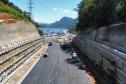 Ponte de Guaratuba inicia revestimento em concreto asfáltico dos acessos