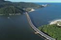 Ponte de Guaratuba já está 100% pavimentada