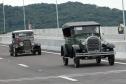 Com mais de 500 carros antigos e motos, passeio celebra Ponte de Guaratuba, no Litoral