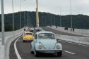 Com mais de 500 carros antigos e motos, passeio celebra Ponte de Guaratuba, no Litoral