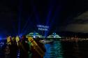 Show de luzes, drones e música emociona o público e celebra entrega da Ponte de Guaratuba