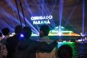 Show de luzes, drones e música emociona o público e celebra entrega da Ponte de Guaratuba