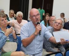 Em audiência pública, Governo debate com população obras da Ponte de Guaratuba