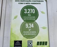placa sustentabilidade