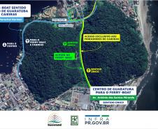 mapa mudança tráfego morro caieiras
