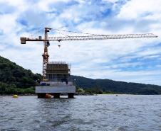 Obras da Ponte de Guaratuba chegam a 38,8% de execução