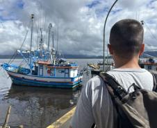 Obras na Ponte de Guaratuba contemplam monitoramento da atividade pesqueira