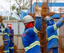 No auge das obras, são 634 pessoas contratadas nas mais diferentes funções