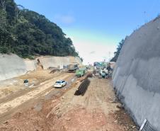ponte de guaratuba chega a 60% de execução
