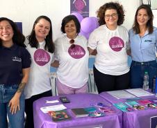 Agosto Lilás mobiliza comunidade no litoral com apoio do Consórcio Nova Ponte