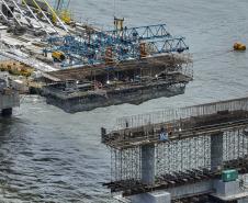 Ponte de Guaratuba chega a 85% de execução