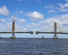 ponte de guaratuba na reta final