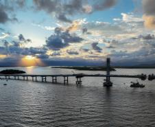 Ponte de Guaratuba atinge 91% de execução