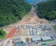 Ponte de Guaratuba atinge 91% de execução