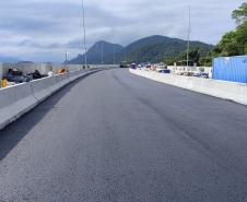 Começam as obras de pavimentação do tabuleiro da Ponte de Guaratuba