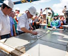 beijo da ponte" garante ligação por terra entre Guaratuba e Matinhos