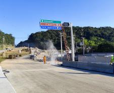 Ponte de Guaratuba em reta final: começa a instalação do contador de ciclistas