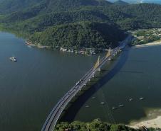 Ponte de Guaratuba já está 100% pavimentada