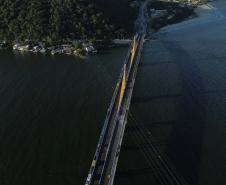 Ponte de Guaratuba já está 100% pavimentada