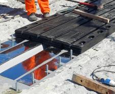 Ponte de Guaratuba recebe juntas de dilatação