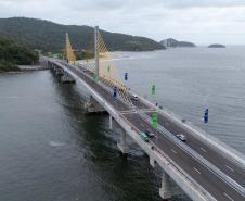 Trânsito liberado: Ponte de Guaratuba está definitivamente aberta ao tráfego de veículos