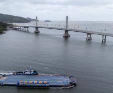 Trânsito liberado: Ponte de Guaratuba está definitivamente aberta ao tráfego de veículos
