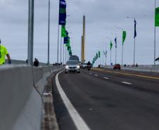 Trânsito liberado: Ponte de Guaratuba está definitivamente aberta ao tráfego de veículos