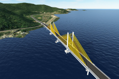 Ponte de Guaratuba - maquete digital
