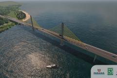 Maquete da Ponte de Guaratuba