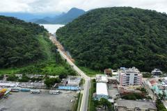 Avenida Antônio dos Santos Miranda será interditada a partir de segunda-feira, 17, para duplicação devido às obras da Ponte de Guaratuba