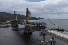 Ponte de Guaratuba chega a 85% de execução