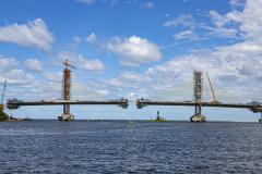 ponte de guaratuba na reta final